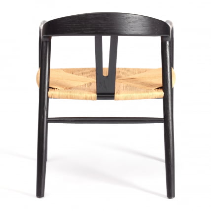 Стул VALI дерево вяз, черный, 50х46х77 см_3