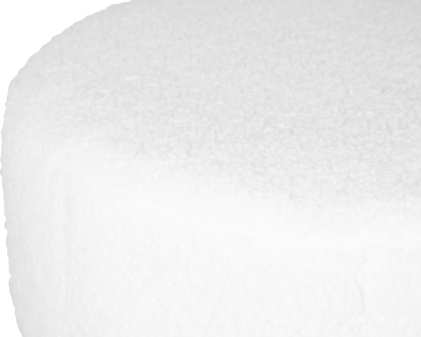 Пуф DOBRIN DANNY BLACK (белый букле (13))_1