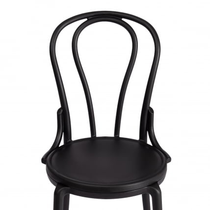 Стул THONET (mod. PL62) / 1 шт. в упаковке пластик, 42 x 52 x 89 см, Black (черный) 05_6