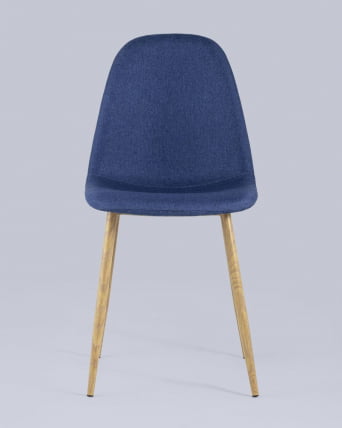 Стул Валенсия рогожка Темно-синий_1