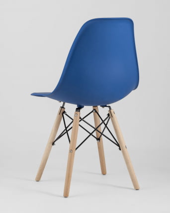 Стул Еамес Стйле ДСВ синий 4 шт. комплект (разборный каркас) / Eames Style DSW_7
