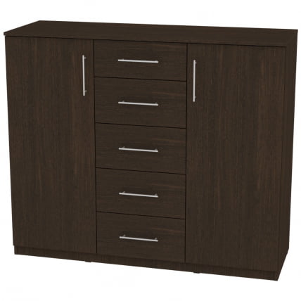 Комод Калисто(K33)1147х1352х468ручкарейлинг160мм(Венге)_0