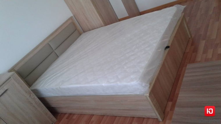 Каркас кровати Элана 1600 Дуб сонома/Ель карпатская_1