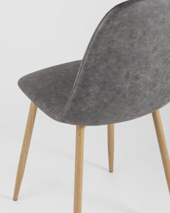 Стул Валенсия винтаж Серый_6