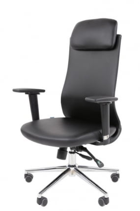 Офисное кресло CHAIRMAN 500 LUX экокожа Черный_4