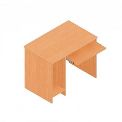 Стол компьютерный Р.СК-10 дуб молочный_0