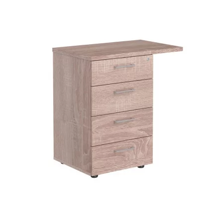 Тумба приставная XLC-4D.2 Дуб Сонома_0