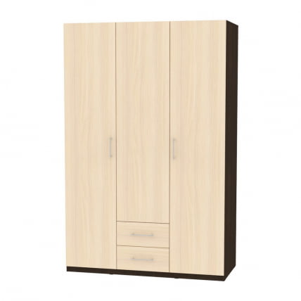 Шкаф распашный R-198х135х60-2(Венге-ДМ)_0