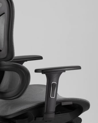 Кресло офисное TopChairs Nimbus серый_10