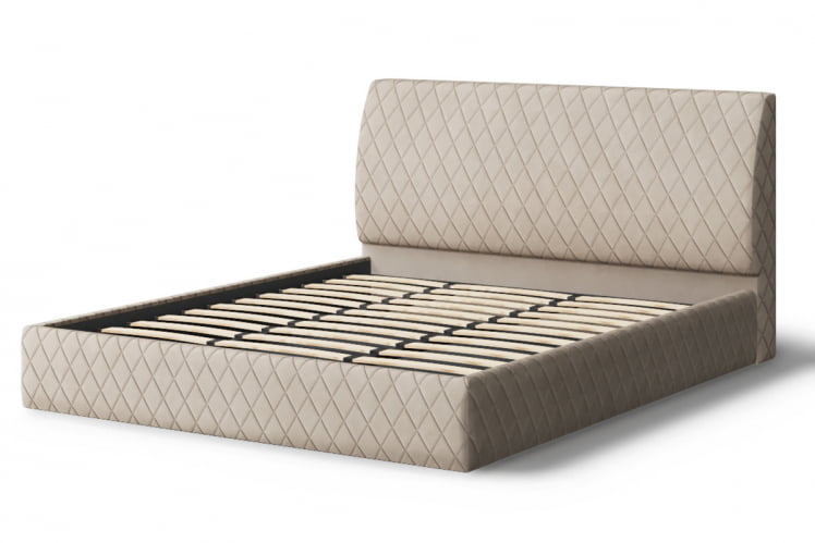 Кровать Хилтон, 2000 x 1200 мм, бежевый_1