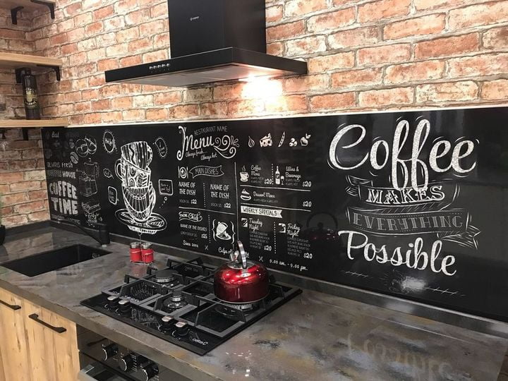 Глянцевый фартук (КОМПОЗИТ) KM 33_5