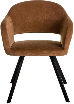 Кресло Oscar Arki микровелюр Коричневый_2