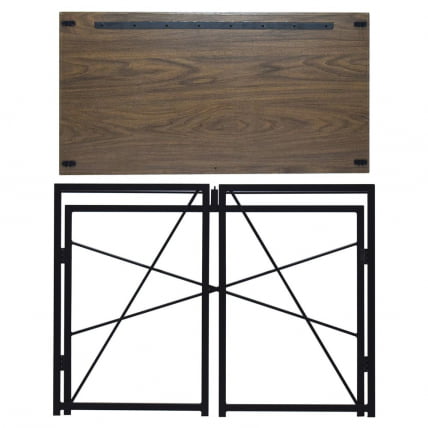 Стол на металлокаркасе BRABIX LOFT CD-002 Мореный дуб_5