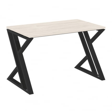 Стол рабочий LOFT VR.L-SRZ-2.7 Металл черный Денвер светлый_0