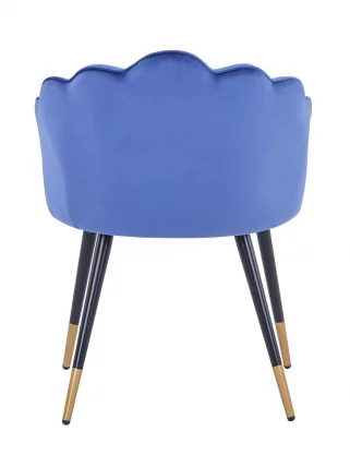 Стул Камилла велюр Королевский синий_4