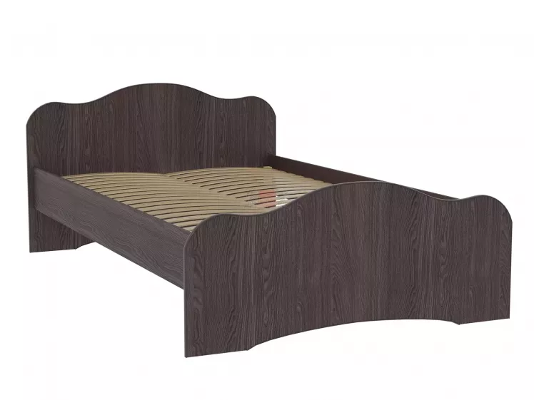 Кровать Фант двойная 1400x2000 мм Ясень анкор темный_0