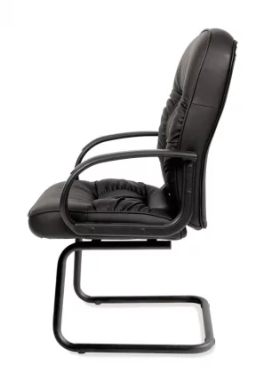 Кресло для посетителя Chairman 416V Черный глянец_4