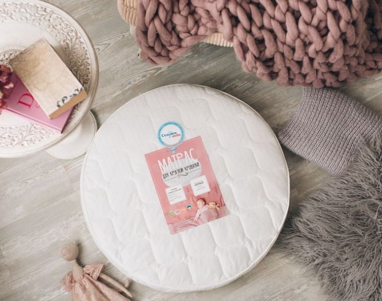 Матрас из ортофайбера с кокосом и латексом Барон Классик Круглый_3