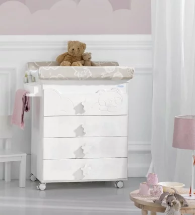 Комод Micuna Dolce Luce пеленальный B-1673 white_1