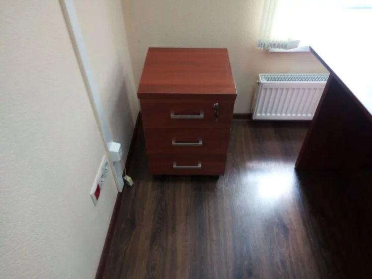 Тумба подкатная с 3-мя ящиками Пр.Т-3 Орех_4