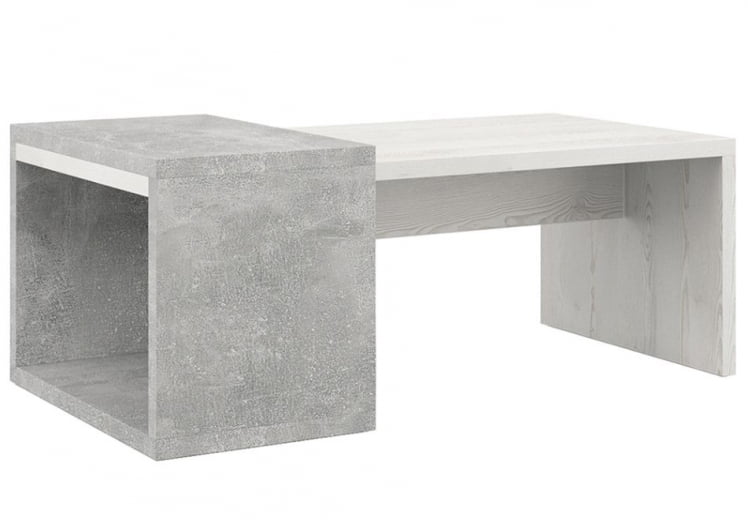 Стол кофейный B-TONE BTN36161231 Сосна Бетон светлый_0
