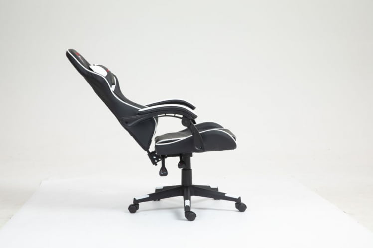 Кресло спортивное TopChairs Shadow черно-белый_5