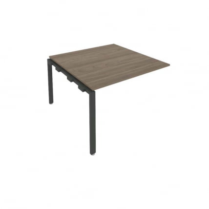 Проходной наборный элемент переговорного стола Metal System Б.ППРГ-2 Вяз/Антрацит_0