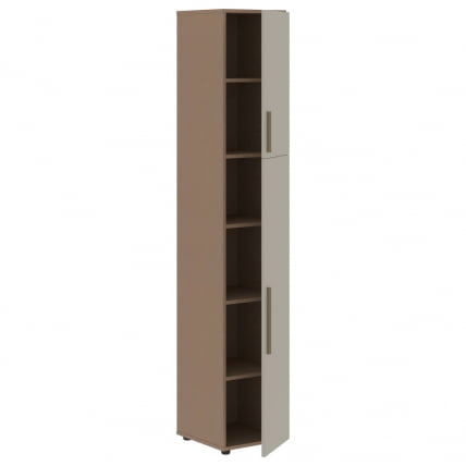 Шкаф-колонка с глухими малыми и средними дверьми (правый) VELION VHCS 40.3 R Аметист Кобра_1