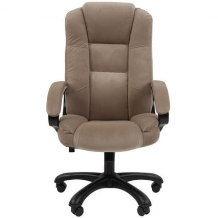 Кресло офисное CHAIRMAN HOME 600 велюр Бежевый_2