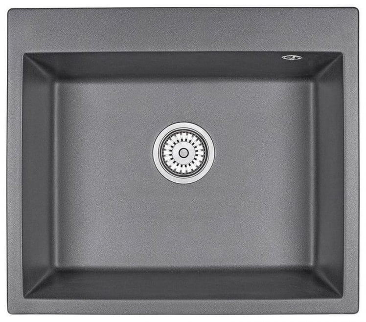 Кухонная мойка GRANULA 6001 Графит_0