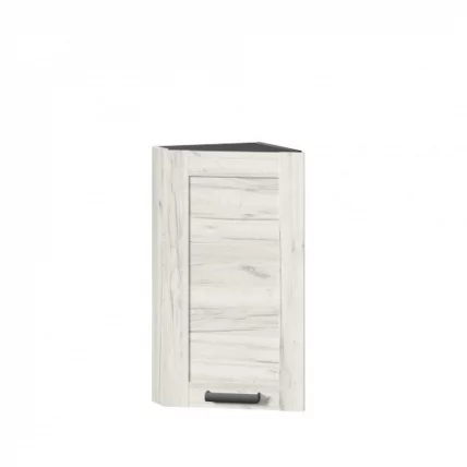 Шкаф кухонный окончание 350 Винченца ЛД 234.690.000.090 Черный Дуб Крафт белый_0