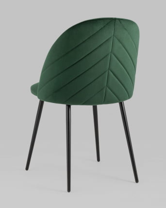 Стул Фолио велюр Зеленый_5