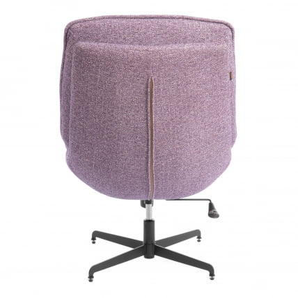 Кресло лаунж Cosmo велюр/букле, VT shape wood rose_3