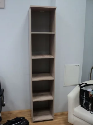 Шкаф для документов узкий Р.П-1 Дуб Кронберг_4