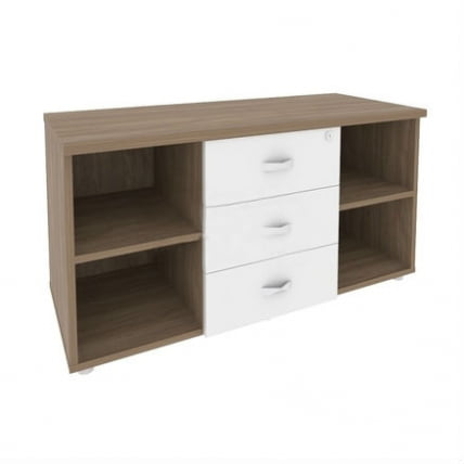 Тумба сервисная с ящиками ONIX O.TS-11 Дуб Аризона/Белый_0