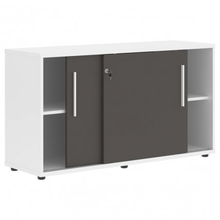 Шкаф с дверьми-купе EDIS ELC 1343 Мокко Белый Белый_1