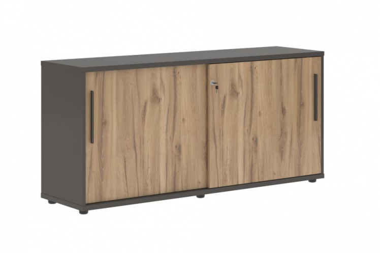 Шкаф с дверьми-купе EDIS ELC 1643 Дуб Денвер светлый Мокко Мокко_0