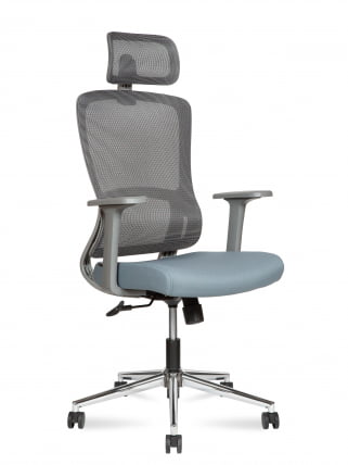 Кресло офисное Лайт грэй / Light grey_0