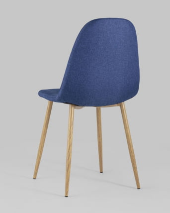 Стул Валенсия рогожка Темно-синий_4