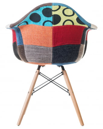 Стул обеденный DOBRIN DAW PATCHWORK Мозаика_4