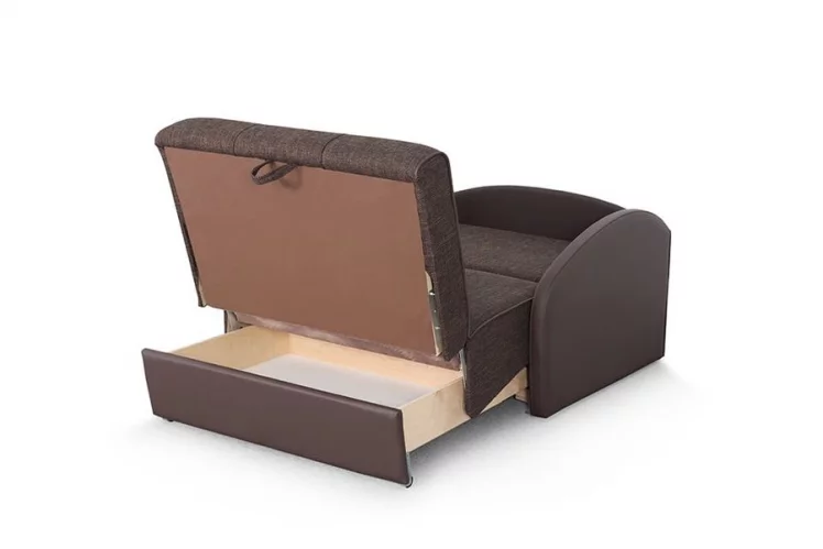 Диван-кровать Оливер Стандарт Мистик куба коричневый Домус шоколад_4