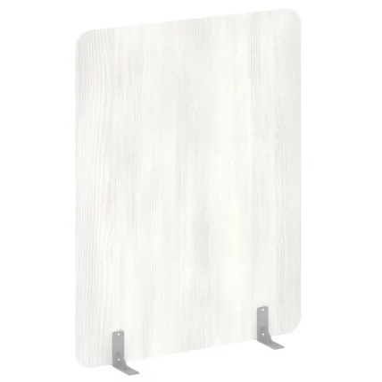 Перегородки на металлических опорах на фетровых подпятниках R-line DP.F-140-180 Снежная Патина_0