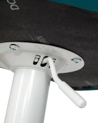 Стул барный DOBRIN TAILOR WHITE Морской волны велюр MJ9-99_7