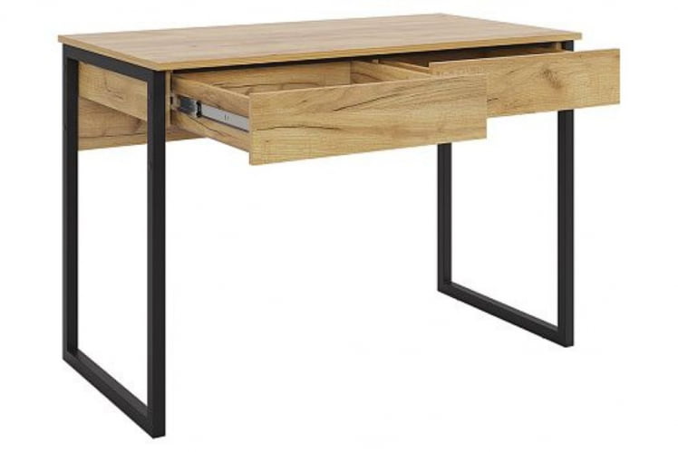 Стол Юниор SMU-01 дуб крафт золотой/черный муар_1