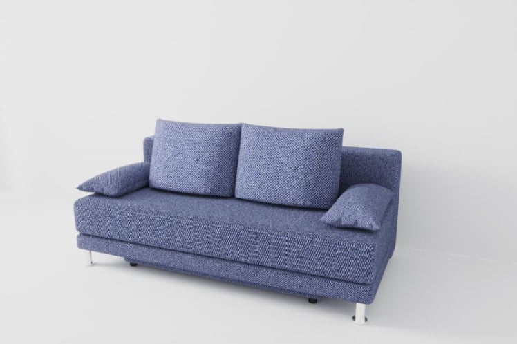 Диван Стандарт (Berhouse) Цвет фасада: Виолет; Тип: Прямой; Материал фасада: Рогожка_0