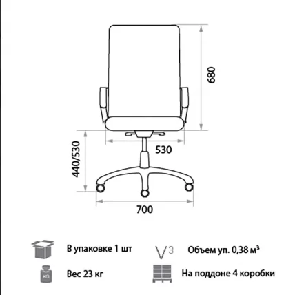 Офисное кресло Twist DF PLN PU01_1