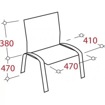 Стул ZP_UP_EChair Rio ИЗО хром к/з коричневый 550733_1