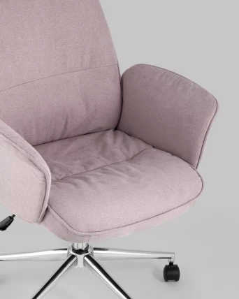 Стул офисный Simona Розовый_7