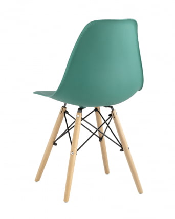 Стул Еамес Стиле ДСВ серо-зеленый (разборный каркас) / Eames Style DSW_4