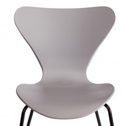 Стул Jacobsen (mod DC 102-1) пластик/металл, 45 х 54.5 х 80 см, Grey (Cерый) /Black (Черный)_5